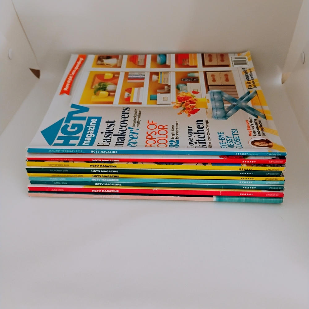 HGTV Magazine Collection 9 - Colorful Home & Office Inspiration 2013, 2018, 2019